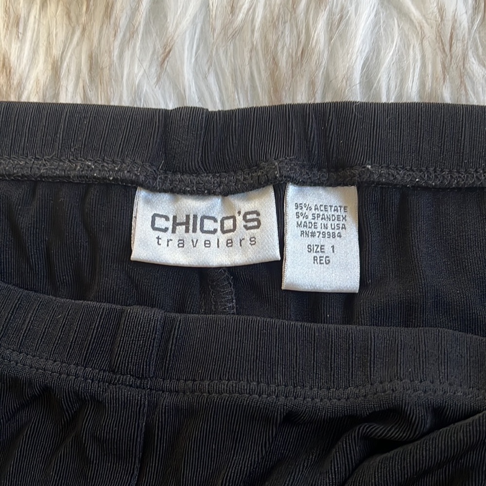 Chicos Travelers Slacks. View 2
